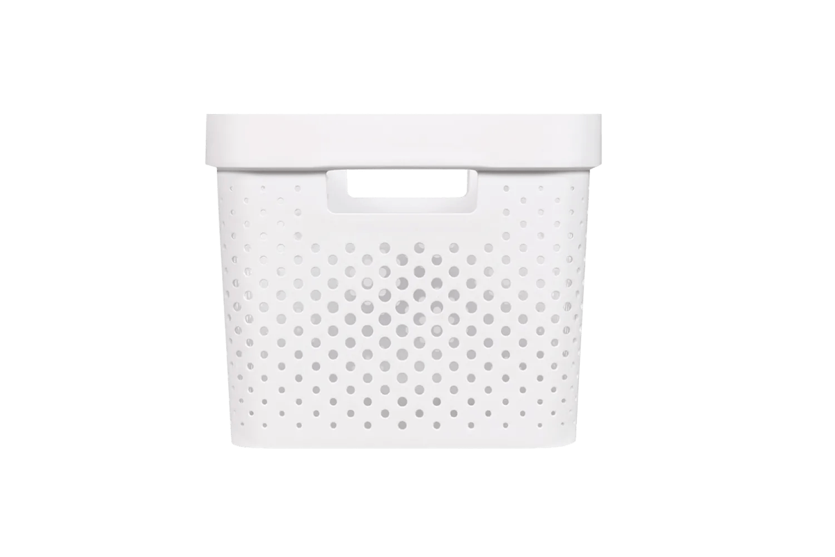 Infinity Dots Opbergmand 17L - Wit