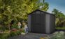 Stronghold 8x8ft Shed - Grey