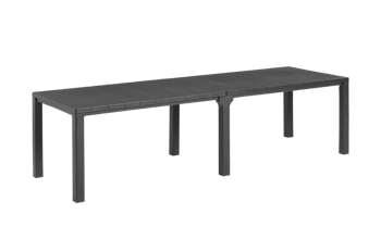 Table double Julie - Anthracite - Mobilier de jardin