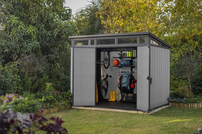 Artisan 2.0 Shed 9x7ft - Grey - 