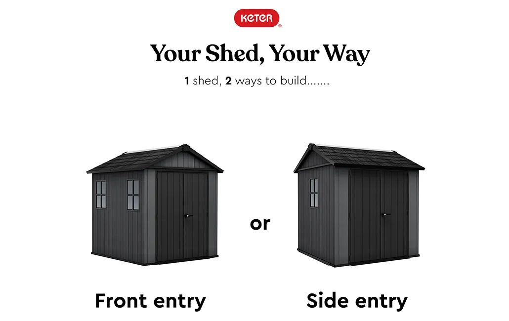 Caseta de exterior Newton Plus 757 - 230x224x246 cm y 4,4 m2