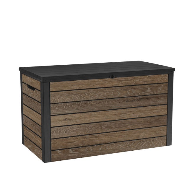 Ontario 575L Aufbewahrungsbox  - Walnuss