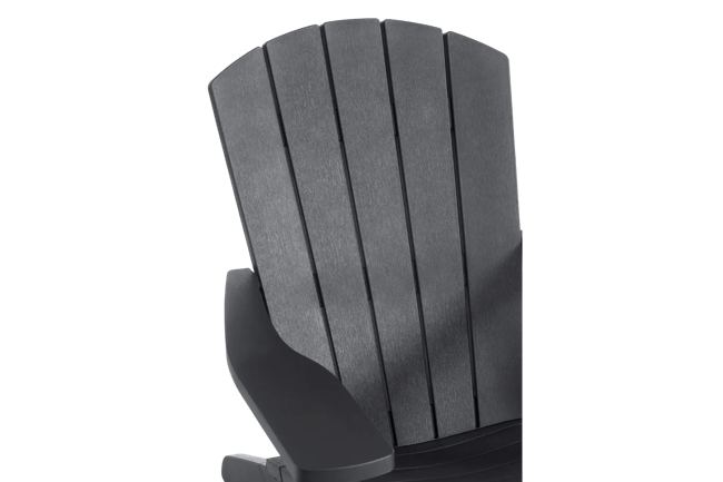 Troy Adirondack Tuinstoel - 81x93x96,5cm - Antraciet