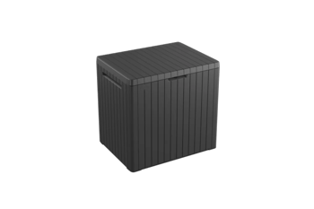 City Box 30 Gallon Deck Box - Graphite - Small Deck Boxes