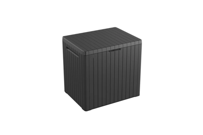 City Box Graphite 30 Gallon Storage Deck Box - Keter US