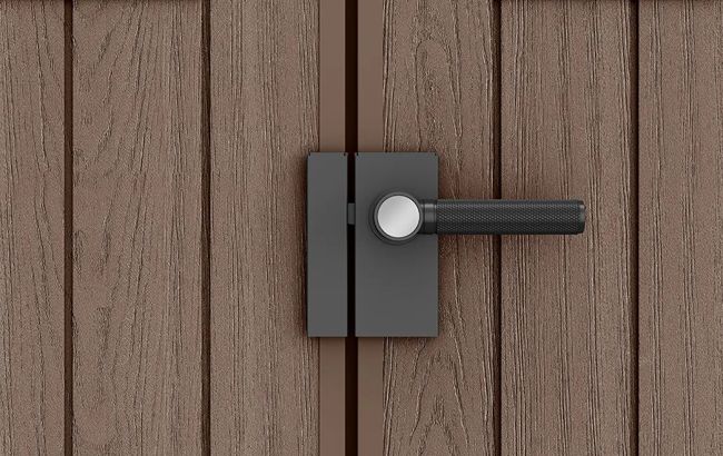 Caseta de exterior Darwin 6x6 ventanas frontales. 190x183x221cm y 3,3m2 - Marrón