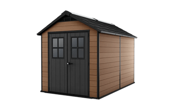 Newton Shed 7.5x11ft - Brown - Large Sheds