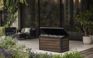 100 Gallon Deck Box Signature Storage Box Rosewood Brown - Keter US