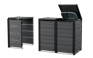 240L Bin Hideaway Extension - Grey