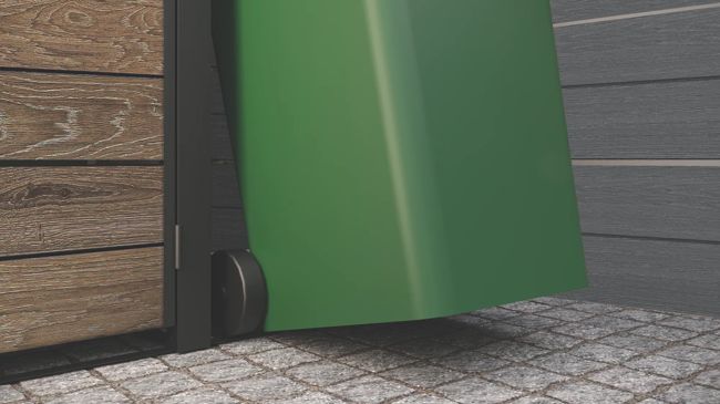 Signature Hide Away Containerberging - 3x240L - Walnut