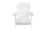 Fauteuil de jardin Adirondack Troy - Blanc