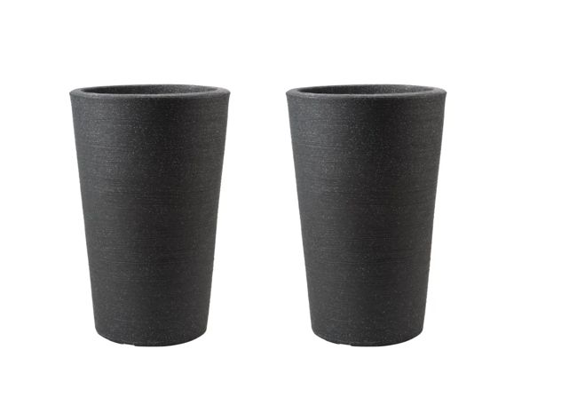 Varese Medium Planter 35cm Set of 2 - Granite