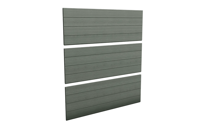 Fence Kit with 240cm Post  - Green