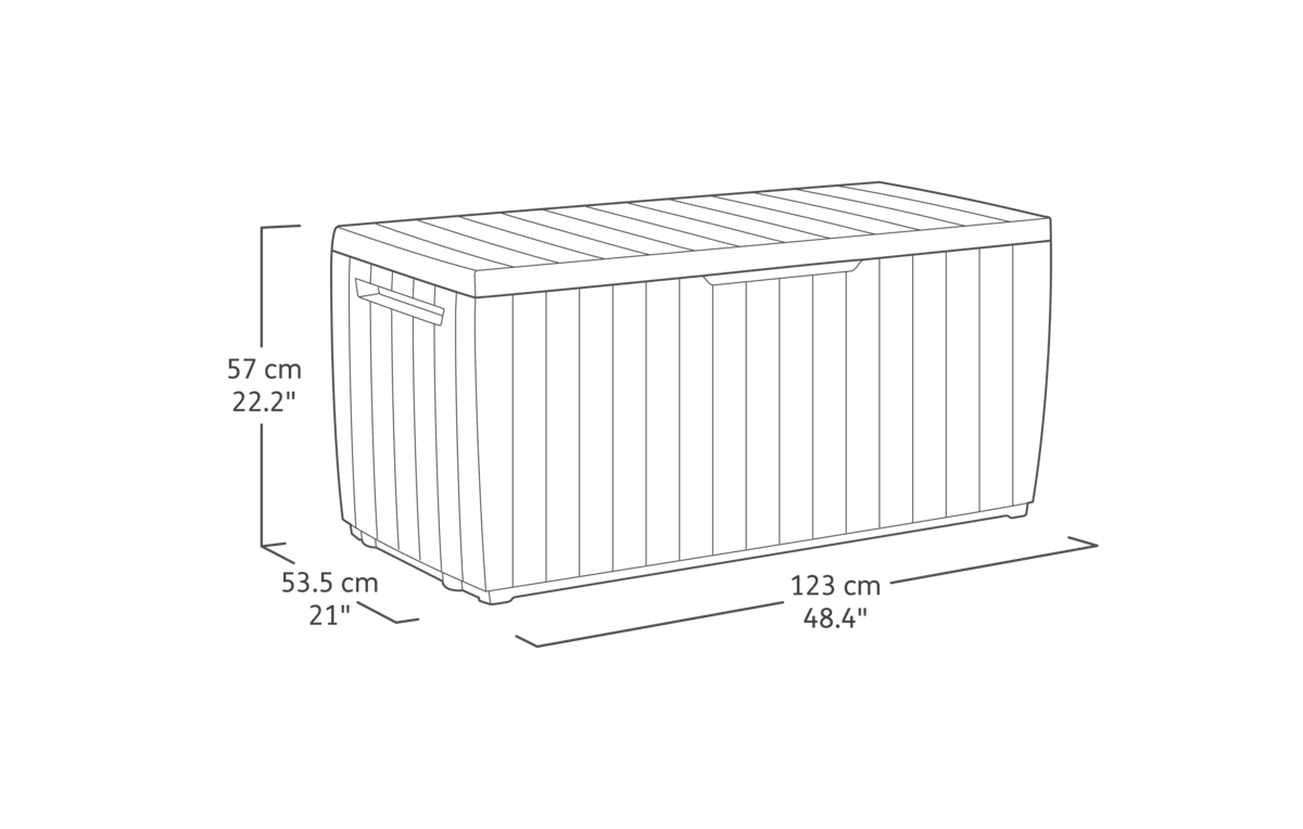 Springwood Aufbewahrungsbox – 305 L - 