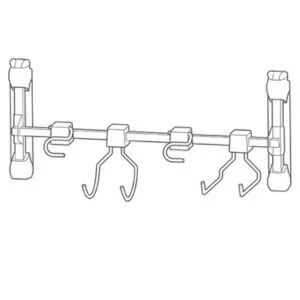 Wall Mount Tool Organiser - Graphite
