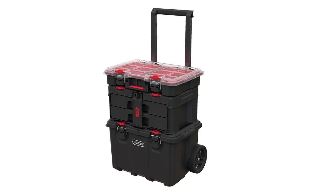 Stack & Roll Modular DIY Organiser - Graphite