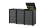 Hide Away Containerberging - 3x240L