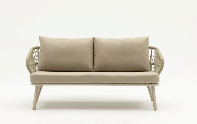 סט מערכת ישיבה זנזיבר אלומיניום  - בז