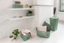 Infinity Dots Wasmand 60L - Groen