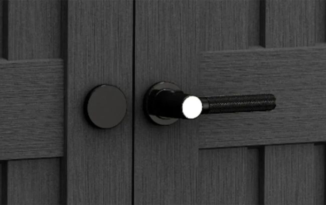 Achetez l’abri de jardin Stronghold 10 pi x 22,5 pi (3,04 m x 3,50 m) en graphite – Keter Canada