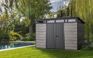Gray Signature 11x7 Large Storage Shed - Keter US