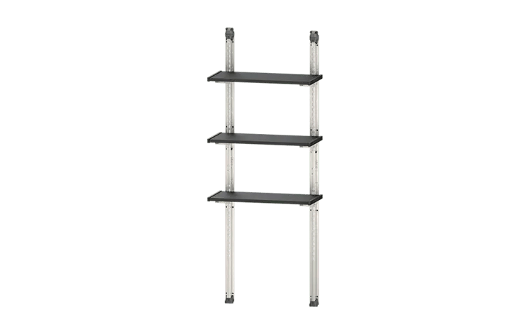 Wandplankset 70 - Zwart