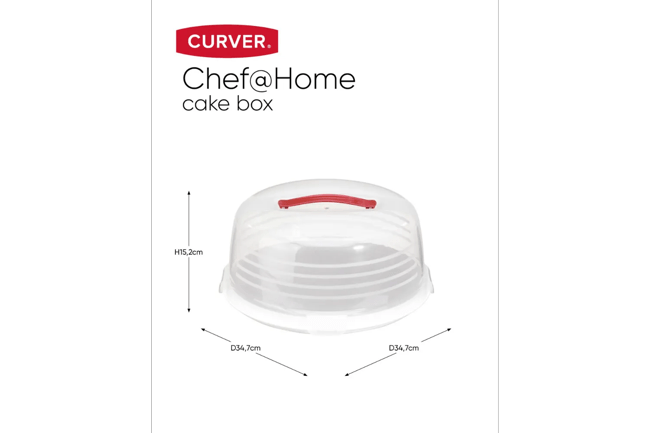 Chef at Home Taartdoos 13,6L - Wit