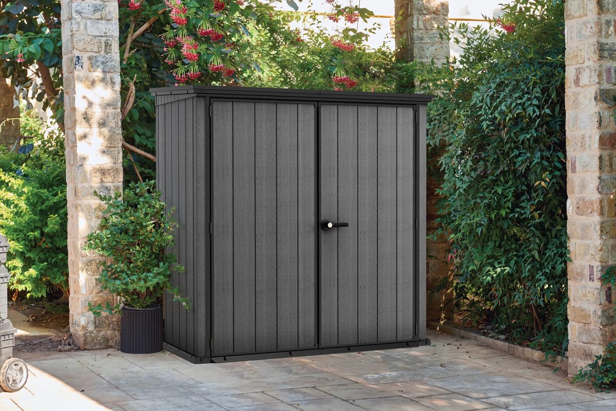 Cortina Fortress Tuinkast – 188 x 106,5 x 195 cm - Grau