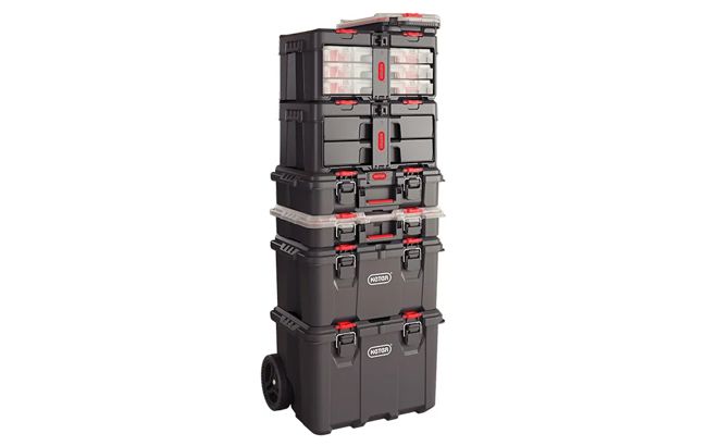 Stack & Roll Tool Box - Graphite
