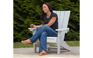 Modern White Outdoor Adirondack Chair - Keter US