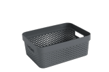 Infinity Dots Opbergbox 11L - Antraciet