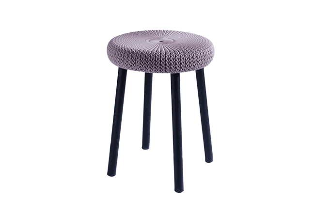 שרפרף סרוג נמוך קוזי - 