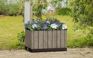 Signature Rectangular Planter  - Ashwood Brown