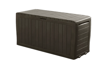 Marvel 71 Gallon Deck Box - Brown - Small Deck Boxes