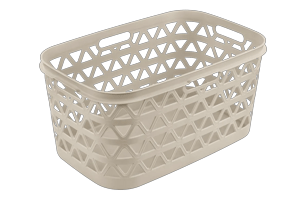 Oceana Wasmand 45L - Wit - Wasmanden