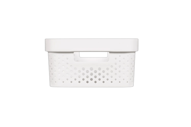 Infinity Dots Opbergbox 11L - Wit