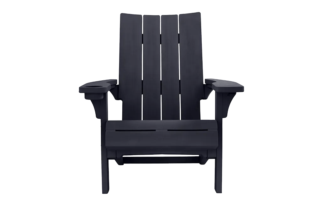 Chaise Adirondack moderne - Bleu nuit