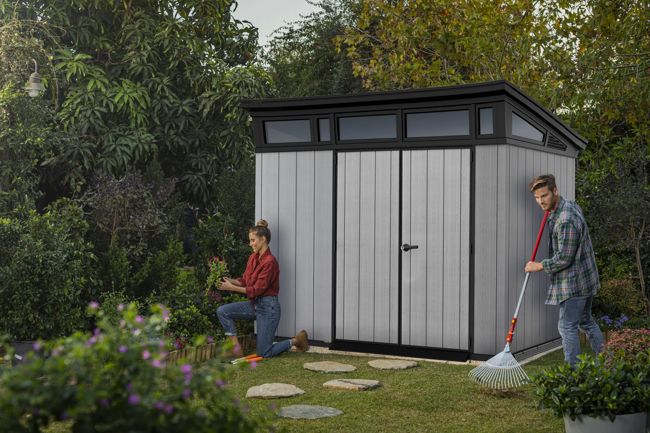 Artisan 2.0 Shed 9x7ft - Grey - 