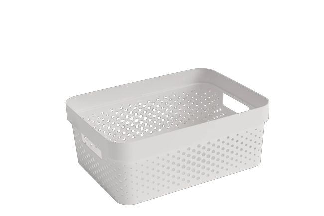 Infinity Dots Opbergbox 11L - Wit