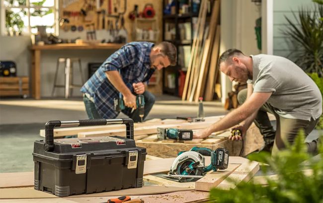 Caja de herramientas Hawk 22'' - Negro