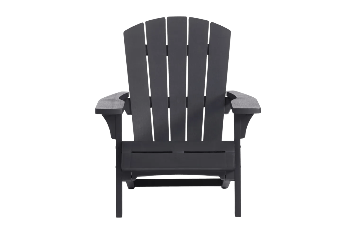 Troy Adirondack Tuinstoelen met Deluxe Bijzettafel - Antraciet