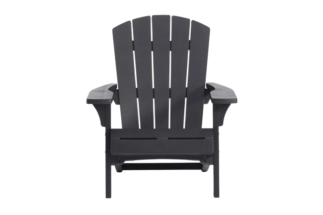 Troy Adirondack Tuinstoel - 81x93x96,5cm - Antraciet