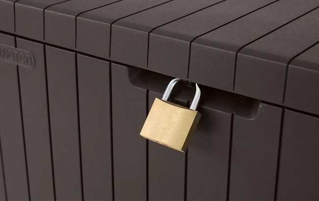 City Box Brown 30 Gallon Storage Deck Box - Keter US