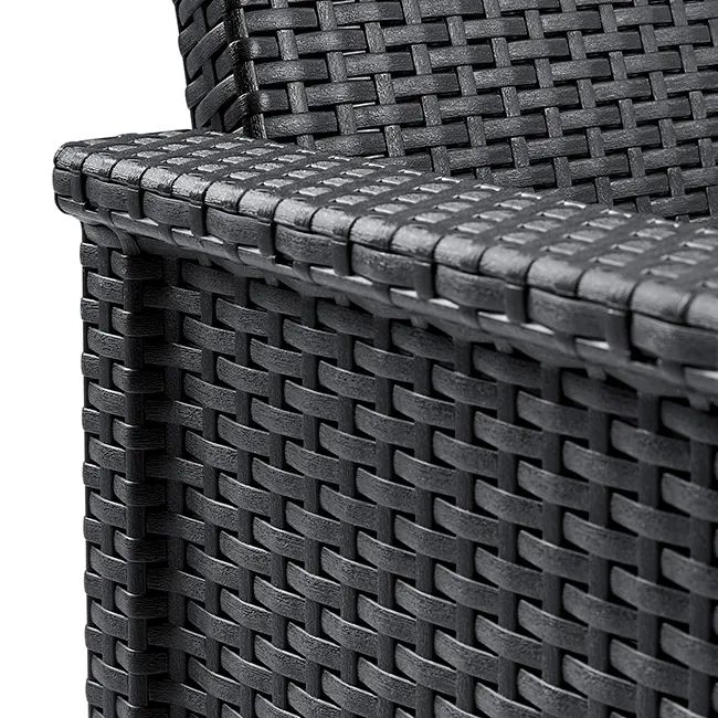 Emma 2 Seater Balcony Set - Grey