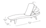Graphite Pacific Chaise Lounge Set - Keter US