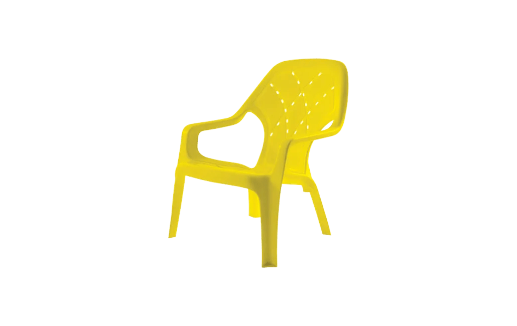 כיסא קרן  - צהוב