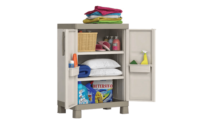 Armario Bajo de resina Excellence - 99,5x45x65 cm. - 