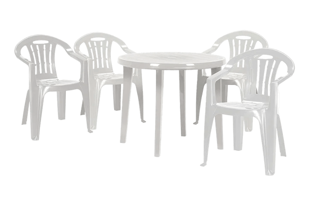 שולחן ליסה - לבן