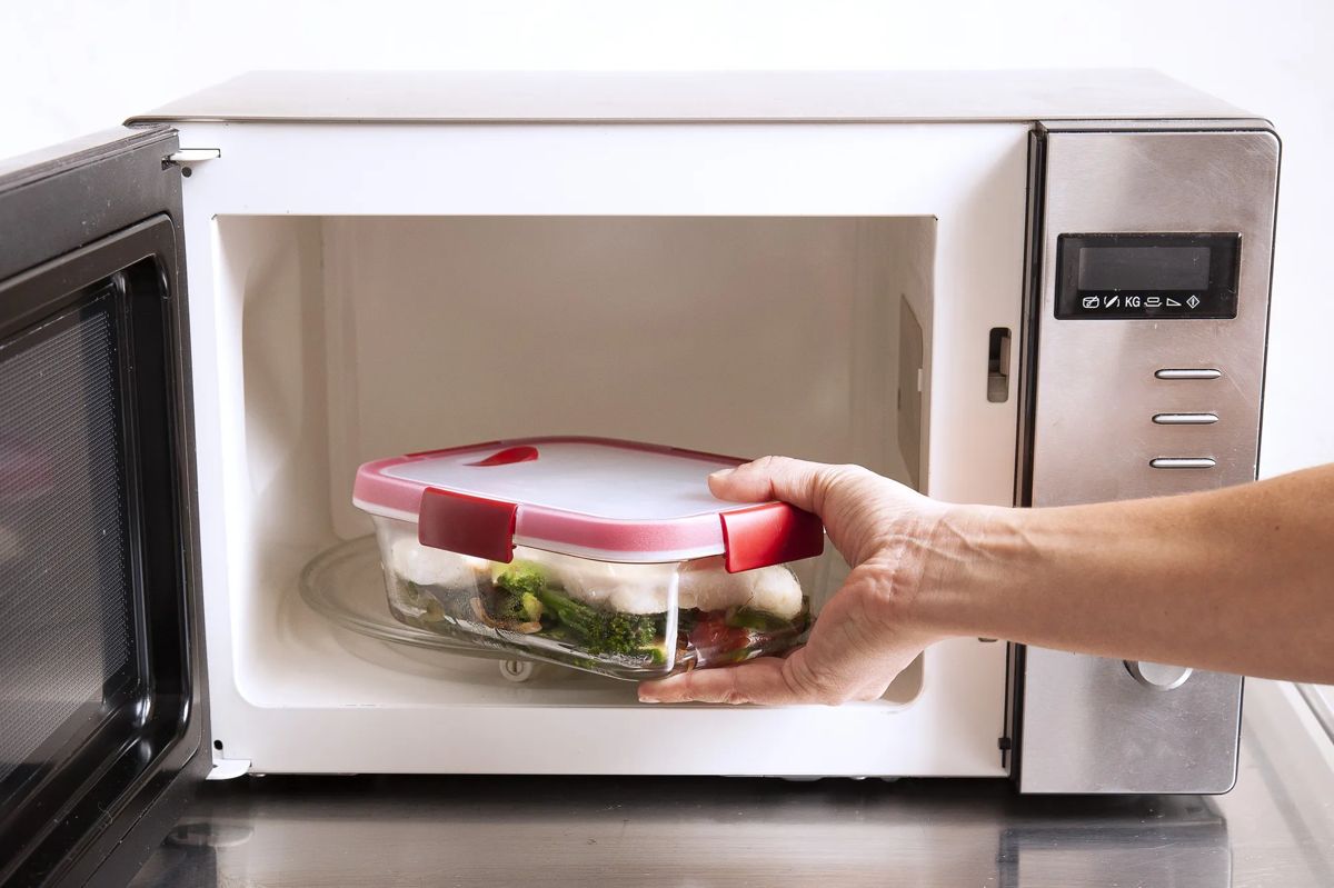 Smart Cook Vershoudsdoos 0,9L - Transparant/Rood