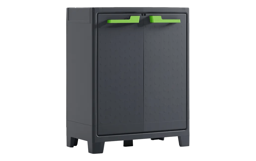 Armario bajo de exterior Moby - 100x44x80 cm. - 